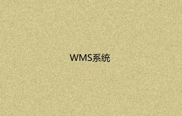 倉庫管理系統(tǒng)（WMS）